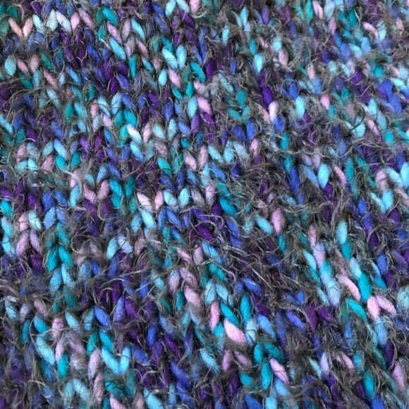 MixIt Thick Cozy Crochet Knit Multicolor Infinity Scarf - Picture 2 of 4